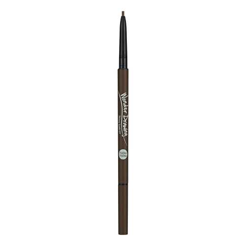 Карандаш для бровей Holika Holika Wonder Drawing Skinny Eye Brow 02 Dark Brown 5 мл в Магнит Косметик