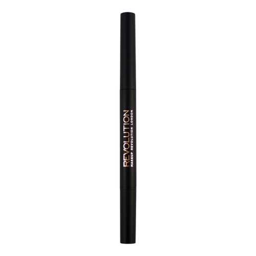 Карандаш для бровей Makeup Revolution Duo Brow Pencil Dark Brown в Магнит Косметик