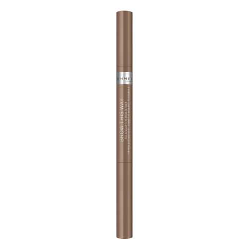 Карандаш для бровей Rimmel Brow This Way Fill and Sculpt Eyebrow Definer 001 Blonde 4 г в Магнит Косметик