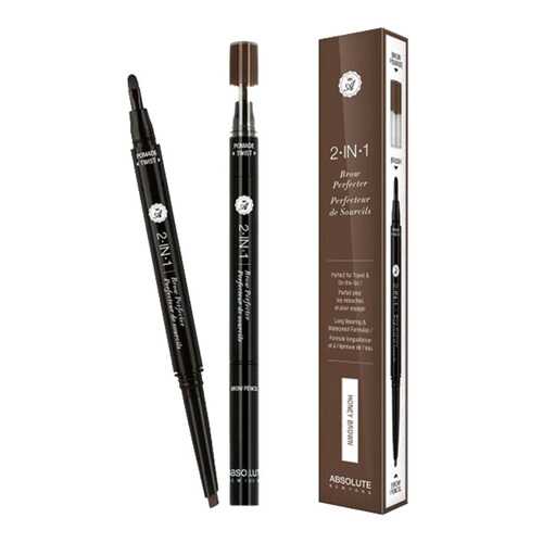 Карандаш-помадка для бровей Absolute New York 2 in 1 Brow Perfecter Honey Brown в Магнит Косметик