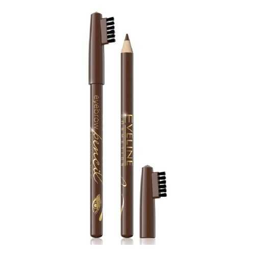 Контурный карандаш для бровей Eveline Eyebrow Pencil Brown в Магнит Косметик