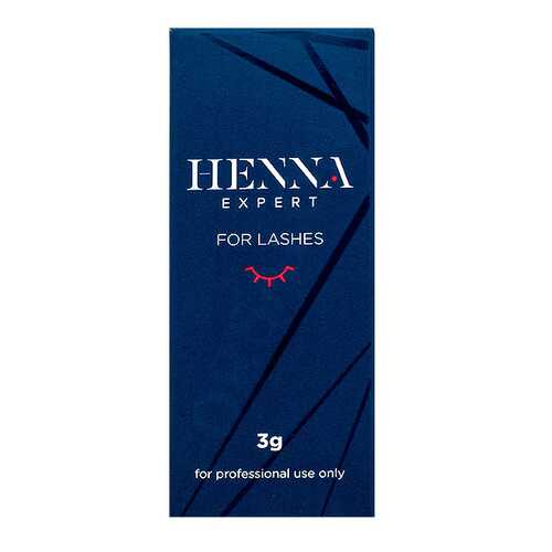 Краска для бровей HENNA EXPERT Для ресниц Черный 3 г в Магнит Косметик