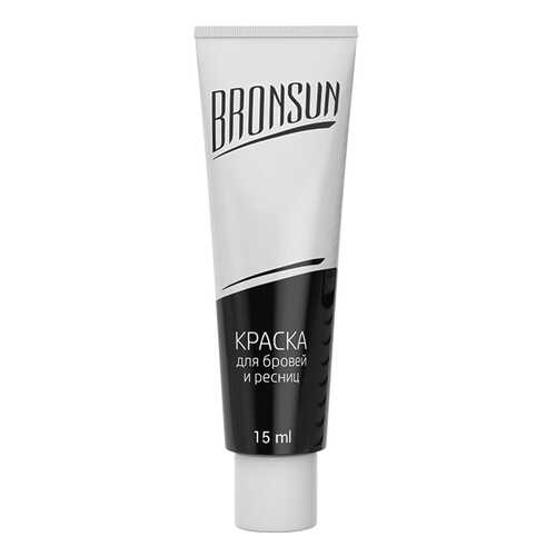 Краска для бровей Innovator Cosmetics BRONSUN №1 Deep black 15 мл в Магнит Косметик