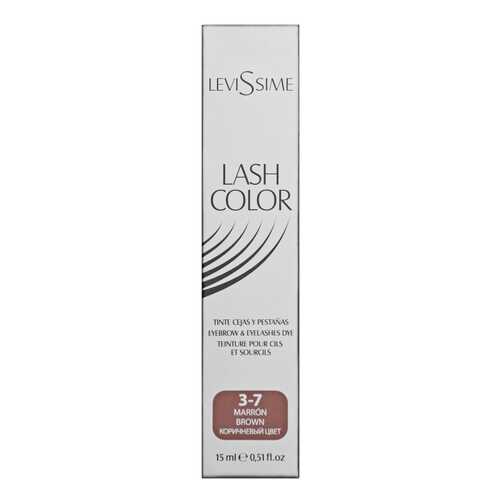 Краска для бровей LeviSsime Lash Color №3.7 Коричневый 15 мл в Магнит Косметик