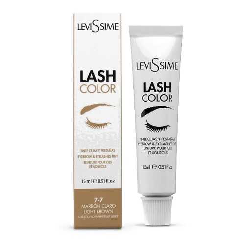 Краска для бровей Levissime Lash Color № 7-7 Светло-коричневый 15 мл в Магнит Косметик
