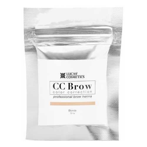 Краска для бровей LUCAS' COSMETICS CC Brow Blonde саше 10 гр в Магнит Косметик