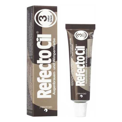 Краска для бровей RefectoCil №3 Коричневый в Магнит Косметик