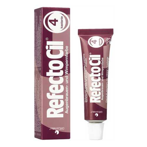 Краска для бровей RefectoCil №4 Каштановый в Магнит Косметик