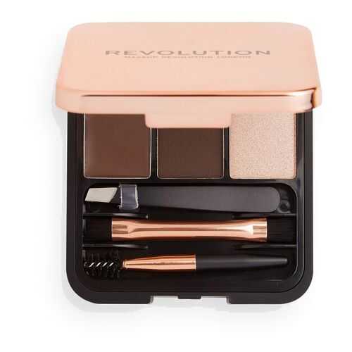 Набор для моделирования бровей Makeup Revolution Brow Sculpt Kit - Dark Brown в Магнит Косметик