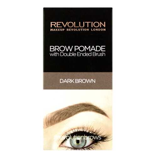 Помада для бровей Makeup Revolution Brow Pomade - Dark Brown 2,5 г в Магнит Косметик