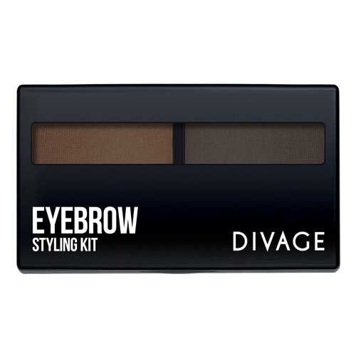 Тени для бровей Divage Eyebrow Styling тон 02 в Магнит Косметик