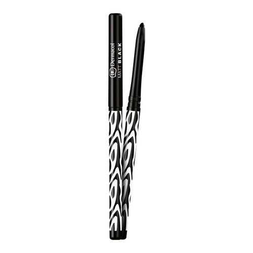 Автоматический карандаш для глаз Dermacol Matt Black Матовый Черный (*60) в Магнит Косметик