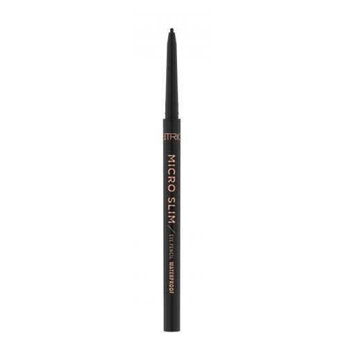 Контур для глаз CATRICE micro slim eye pencil waterproof - 010 черный в Магнит Косметик