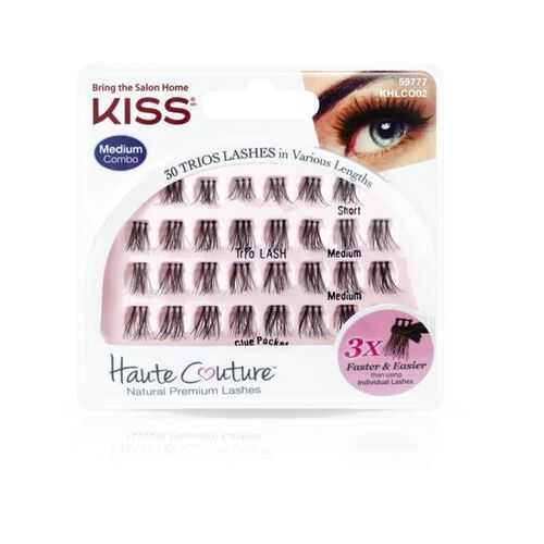 Накладные пучки Kiss Trio Lashes KHLC02GT 30 штук в Магнит Косметик