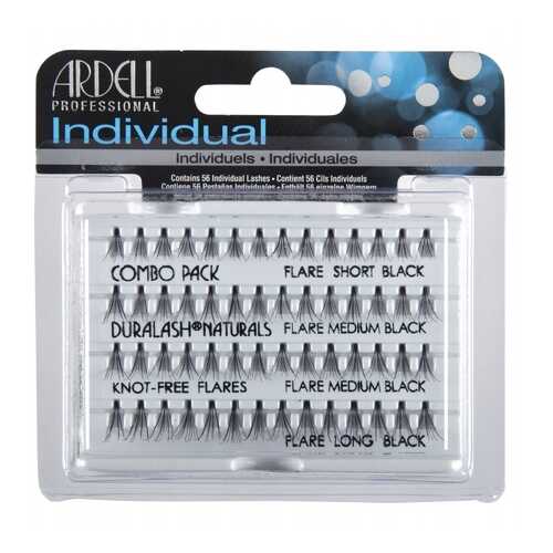 Накладные ресницы ARDELL Duralash Naturals Knot-Free Flairs Combo Pack Black в Магнит Косметик