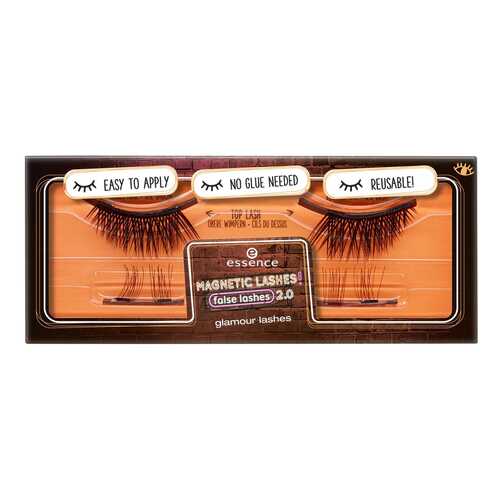 Накладные ресницы essence Magnetic lashes! false lashes 2.0 glamour lashes 4 шт в Магнит Косметик