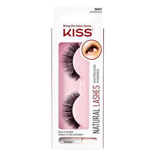 Накладные ресницы KISS Amorous False Lashes 2 шт в Магнит Косметик