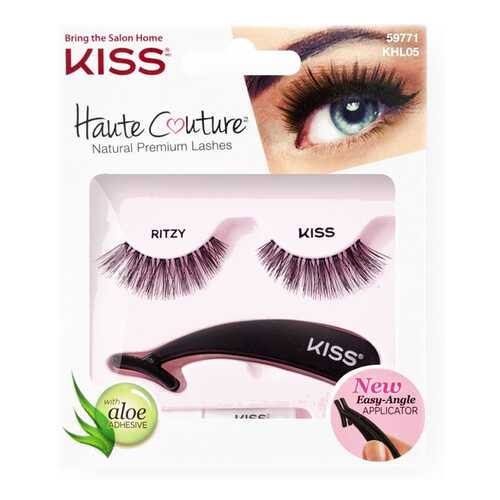 Накладные ресницы Kiss Haute Couture Lashes Ritzy в Магнит Косметик