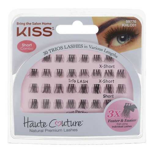 Накладные ресницы KISS Trio Lashes Short 30 шт в Магнит Косметик