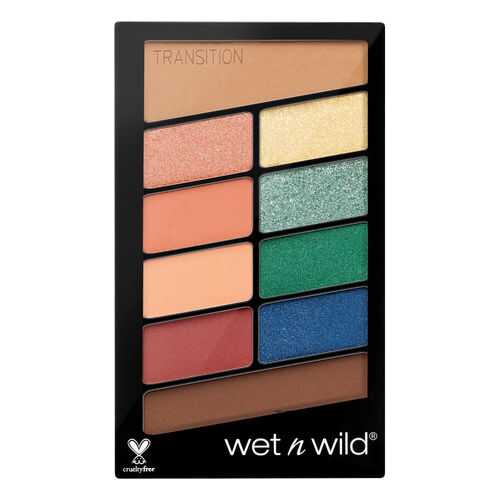 Палетка теней для век Wet n Wild Color Icon 10-Pan Palette (10 Оттенков) Stop playing safe в Магнит Косметик