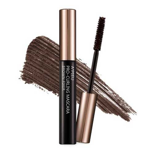 Подкручивающая база для ресниц APIEU Pro-Curling Brown Fixer Mascara, 3,5 гр в Магнит Косметик