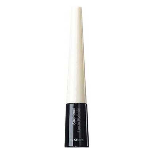 Подводка для глаз жидкая The Saem Saemmul Liquid Eyeliner 01 Deep Black 4,5гр в Магнит Косметик