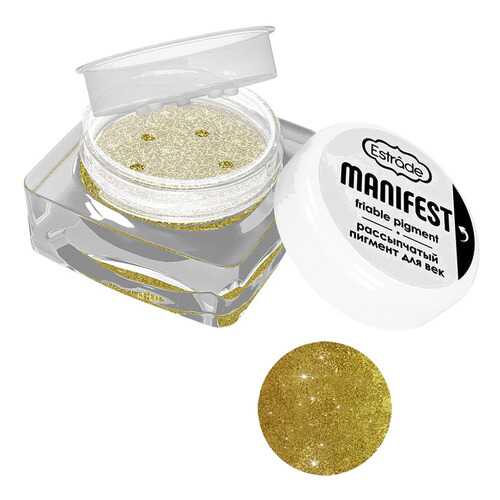 Рассыпчатый пигмент Estrade Manifest №01 золото в Магнит Косметик