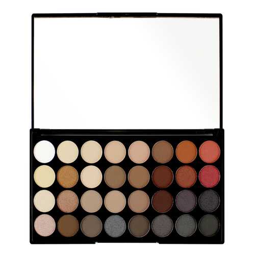 Тени для век Makeup Revolution Ultra 32 Shade Eyeshadow Palette Flawless 2 20г в Магнит Косметик