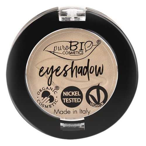 Тени для век матовые PuroBIO Eyeshadows 02 Tortora (Бледно-коричневый) 2,5 г в Магнит Косметик