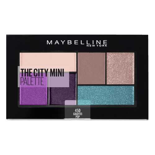 Тени для век Maybelline New York The City Mini Palette 450 Graffiti Pop в Магнит Косметик