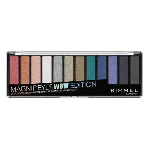 Тени для век Rimmel Magnif'eyes Wow Edition Eye Contouring Palette 14,2 г в Магнит Косметик