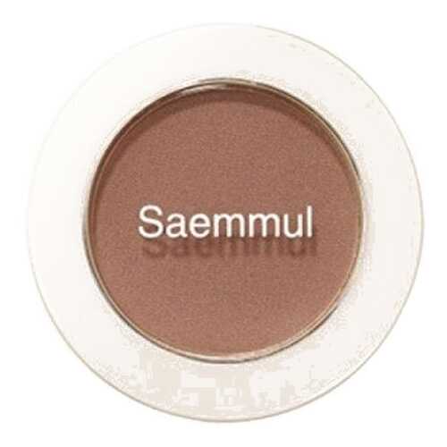 Тени матовые для век The Saem Eyе Saemmul Single Shadow Matt Оттенок BR01, 1,6 г в Магнит Косметик