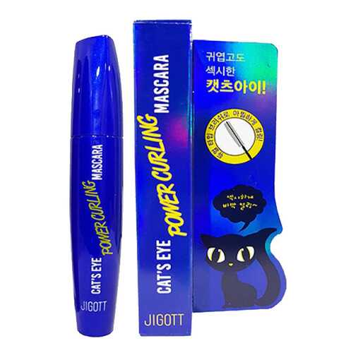 Тушь для ресниц Jigott Cat's Eye Power Curling в Магнит Косметик