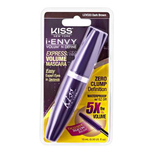 Тушь для ресниц Kiss I Envy Mascara Clamshell LEVC03 в Магнит Косметик