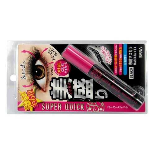 Тушь для ресниц Sana Super Quick Mascara Ex Black (удлинение + объем) 478710 в Магнит Косметик