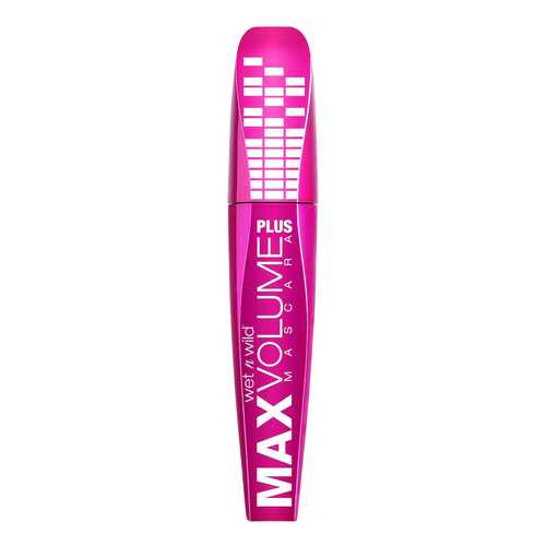 Тушь для ресниц Wet n Wild Max Volume Plus Mascara E1501 Amp`d Black 8 мл в Магнит Косметик