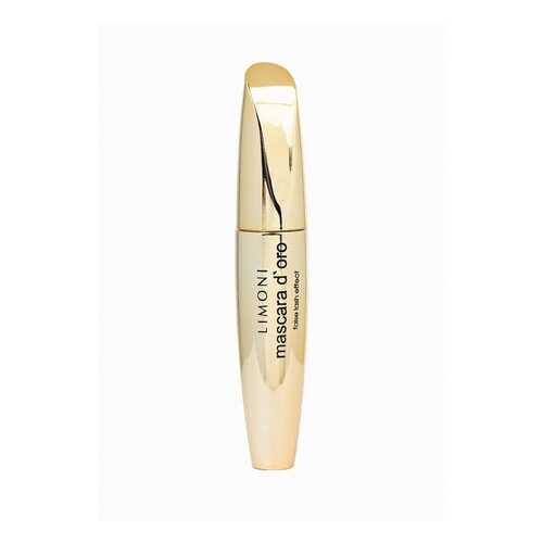 Тушь эффект накладных ресниц Limoni Mascara D'oro тон 01 black в Магнит Косметик