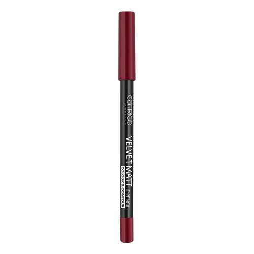 Карандаш CATRICE Velvet Matt Lip Pencil Colour&Contour 050 I Feel So AlluRED в Магнит Косметик