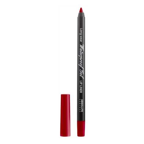 Карандаш для губ ABSOLUTE NEW YORK Waterproof Gel Lip Liner тон NFB74 Red Hot 1,1 г в Магнит Косметик