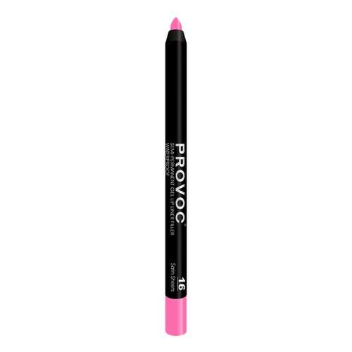 Карандаш для губ Provoc Gel Lip Liner 16 Розовый барби 1,2 г в Магнит Косметик