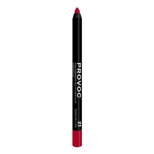 Карандаш для губ Provoc Gel Lip Liner 21 Классический красный 1,2 г в Магнит Косметик