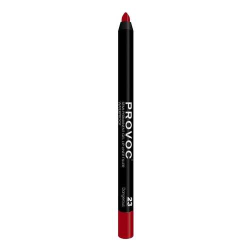 Карандаш для губ Provoc Gel Lip Liner 23 Кроваво-красный 1,2 г в Магнит Косметик