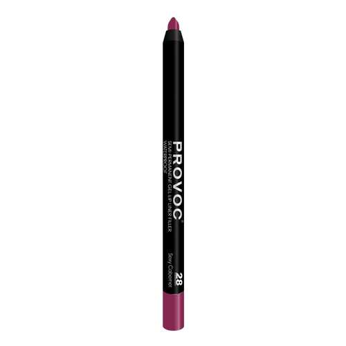 Карандаш для губ Provoc Gel Lip Liner 28 Бархатисто-винный 1,2 г в Магнит Косметик