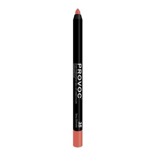 Карандаш для губ Provoc Gel Lip Liner 35 Лососевый темный 1,2 г в Магнит Косметик