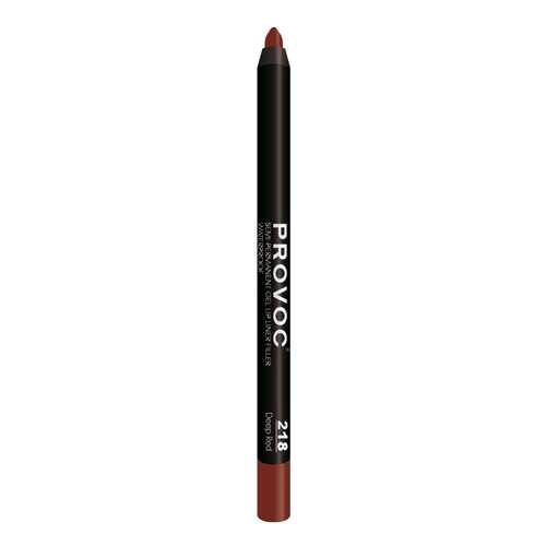 Карандаш для губ Provoc Gel Lip Liner Deep Red 218 Коричнево-красный 7 г в Магнит Косметик