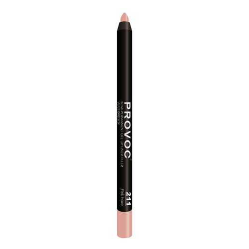 Карандаш для губ Provoc Gel Lip Liner Pink Haze 211 Идеально-нюдовый 7 г в Магнит Косметик