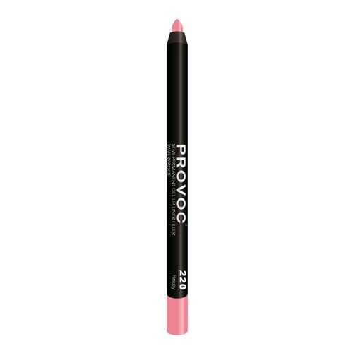 Карандаш для губ Provoc Gel Lip Liner Pinkey 220 Розово-бежево-лососевый 9 г в Магнит Косметик