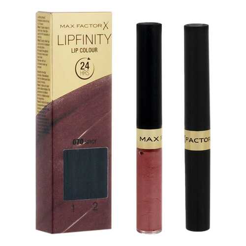 Помада MAX FACTOR Lipfinity тон 070 Spicy в Магнит Косметик