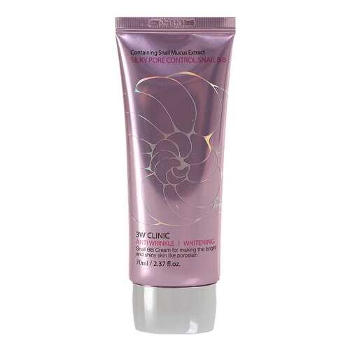 BB средство 3W Clinic Silky Pore Control Snail BB Cream в Магнит Косметик