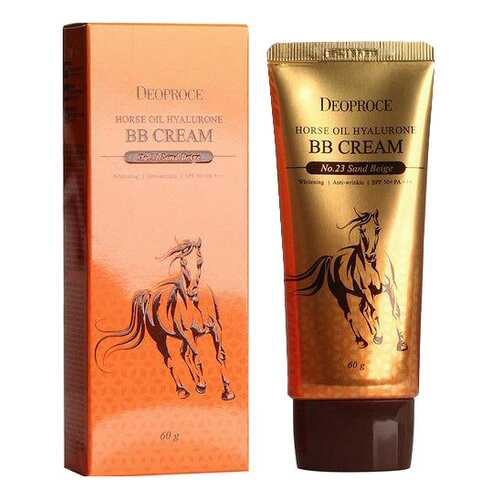 BB средство Deoproce Horse Oil Hyalurone BB Cream 21 60 г в Магнит Косметик